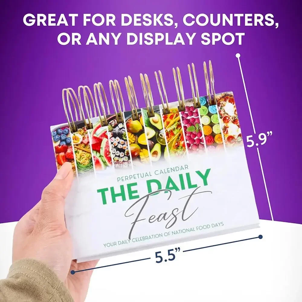 The Daily Feast Perpetual Food Theme Calendar